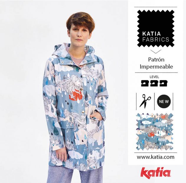 impermeable waterproff mujer