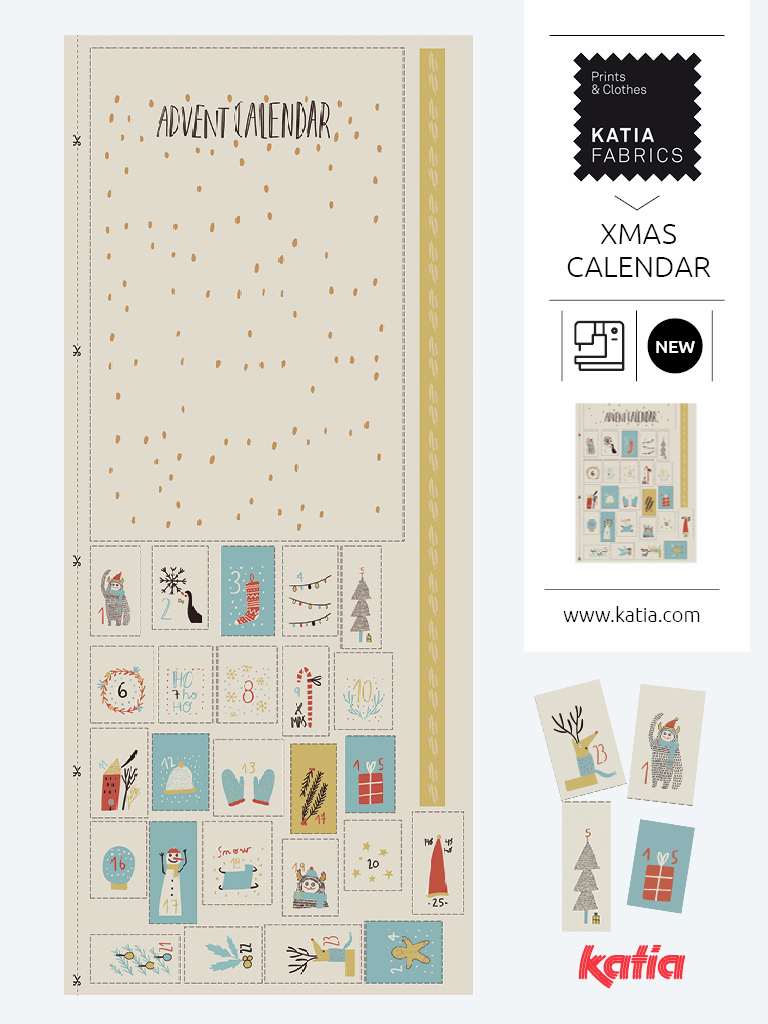 Calendariodenavidad Katia Blog Lanas y Telas