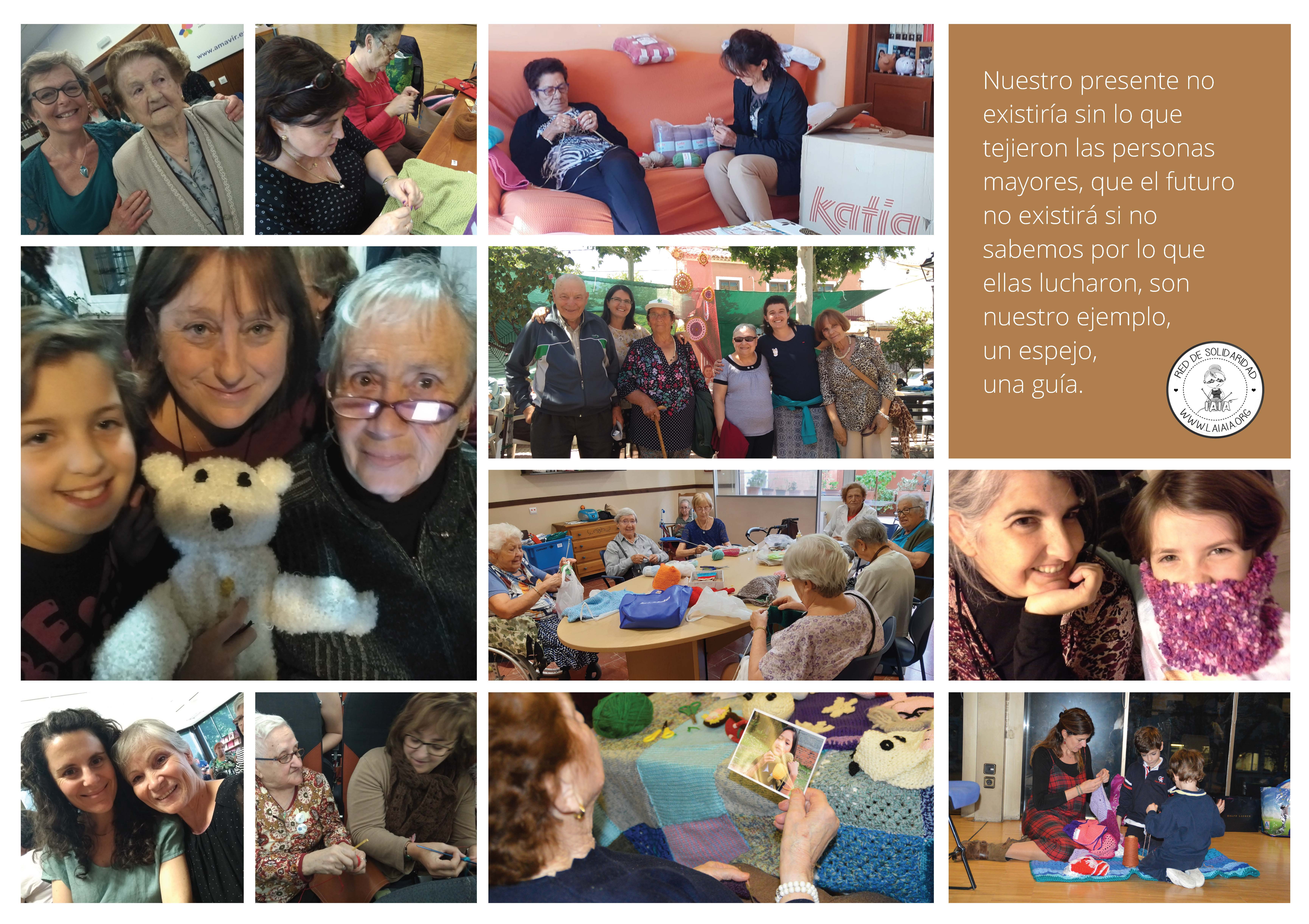 Proyectos solidarios con personas mayores