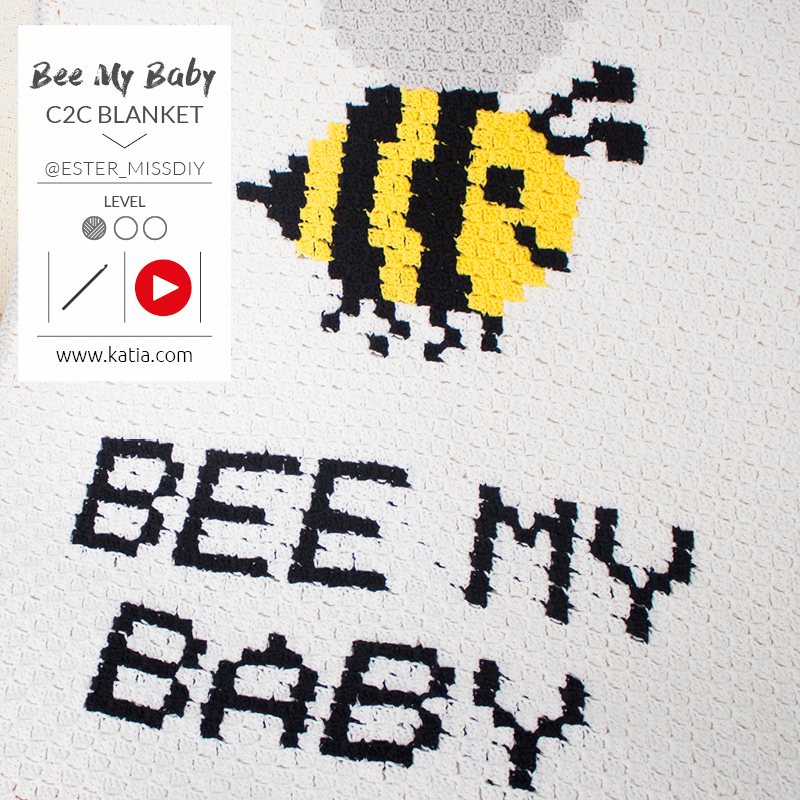 Apprenez Le Crochet C2c Pour Realiser Une Jolie Couverture Pour Bebe