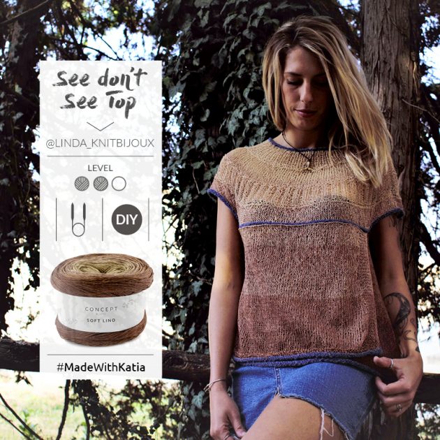 modello top-down t-shirt