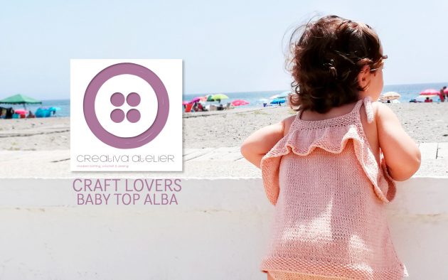 Kindertopje met ruches breien - breipatroon door Creative Atelier