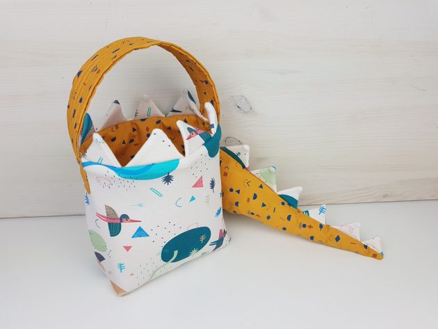 Dinosaurus snoeptas naaien - gratis naaipatroon en uitleg van Katia1