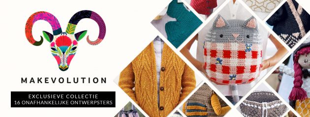 Makevolution - 16 haak- en breipatronen - crochet-along en knit-along
