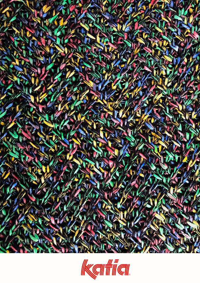 Neon Sky Blanket - gratis breipatroon door Ana artin Xamalo85