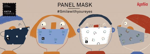 13 verschillende panelen voor het maken van mondmaskers voor de hele familie