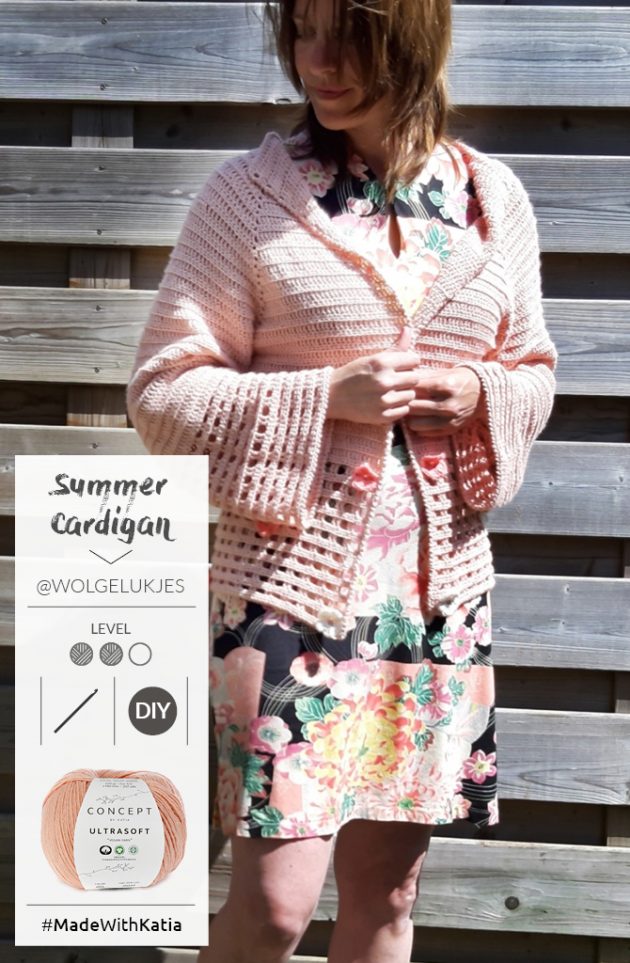 Gehaakt zomervestje door Linda Daas @wolgelukjes - gratis haakpatroon