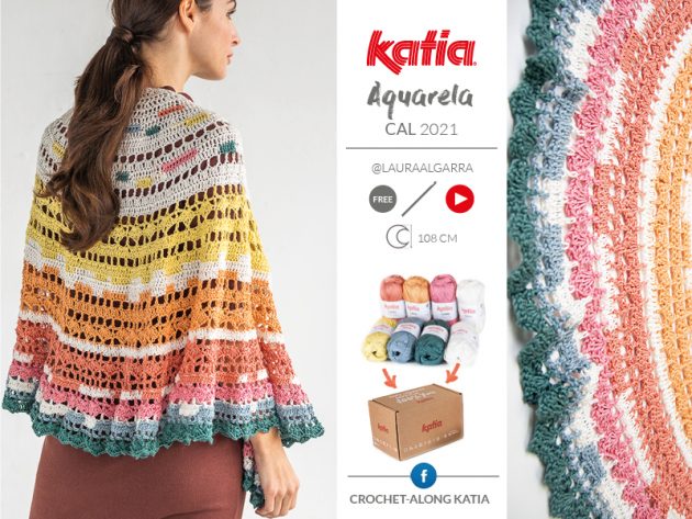 Aquarela CAL - Katia lente zomer CAL 2021 met Katia Capri kit