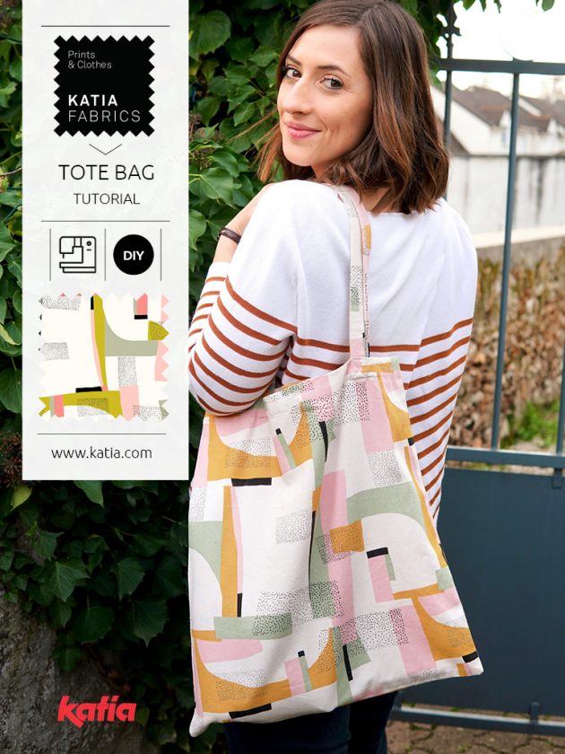Leer een tas met binnenzak naaien met deze gratis foto tutorial van Clémence van Huguette Paillettes
