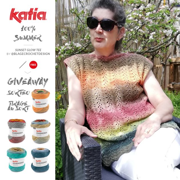 Sunset Glow top (S-3XL) door BlageCrochetDesign - gratis haakpatroon