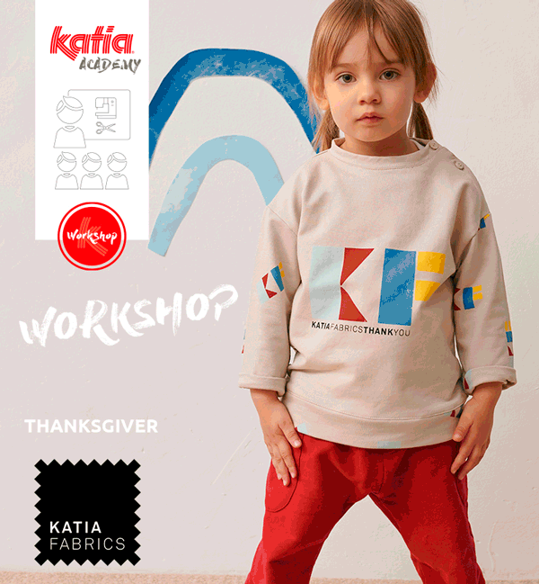 3 nieuwe Katia workshops in lokale wolwinkels:leer een kindertrui naaien