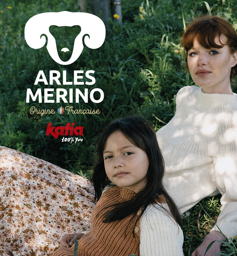 Katia Arles Merino wol uit Frankrijk: 6 breipatronen voor dames en kinderen