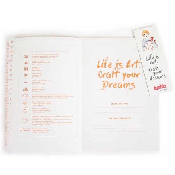 Inolvidable Planta de semillero concepto Libreta para crafters diseño de Lady Desidia - Accesorio | Katia.com Inolvidable Planta de semillero concepto Libreta para crafters diseño de Lady Desidia - Accesorio | Katia.com