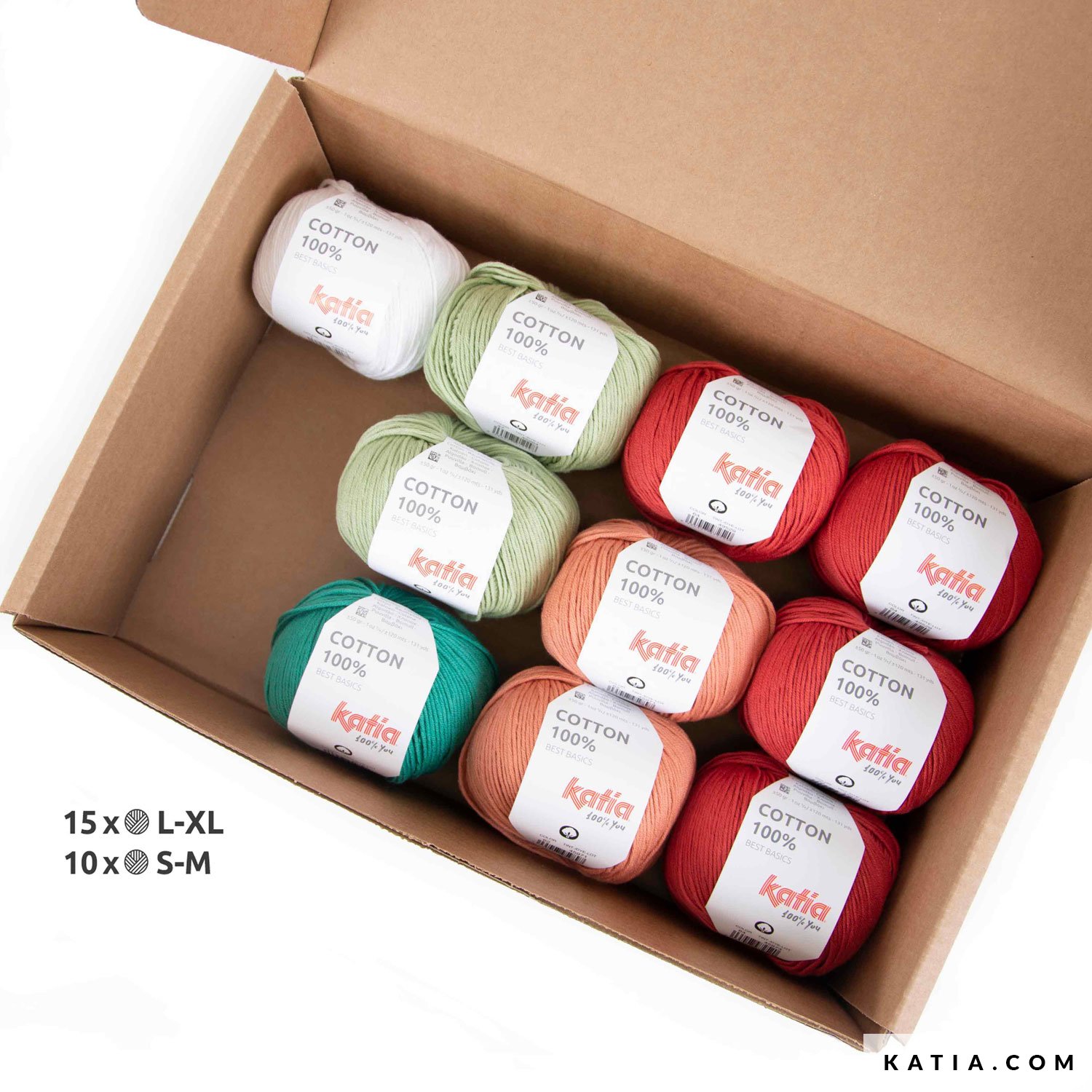 Katia Cotton 100 Pack Coral crochet kimono by Ahuyama kit