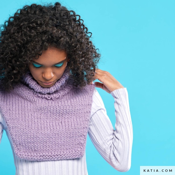 Wow! Kit Hype knit dickey - kit | Katia.com