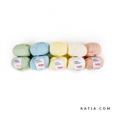 Pelote Katia Ultrasoft Colors - Tissus des Ursules