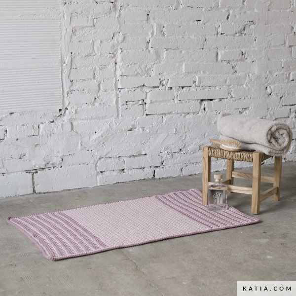 fábrica Día dos semanas Kit alfombra baño a crochet Elba por ByKaterina - kit | Katia.com