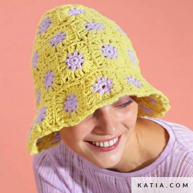 Kit de Crochet Principiante Gorro y Cuello Vivac - Katia