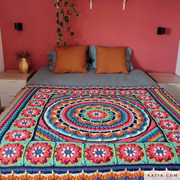 Karma CAL Kit to crochet a sofa blanket - kit | Katia.com