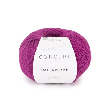 lana hilo cottonyak tejer algodon lana yak purpura trafico all seasons katia 132 p