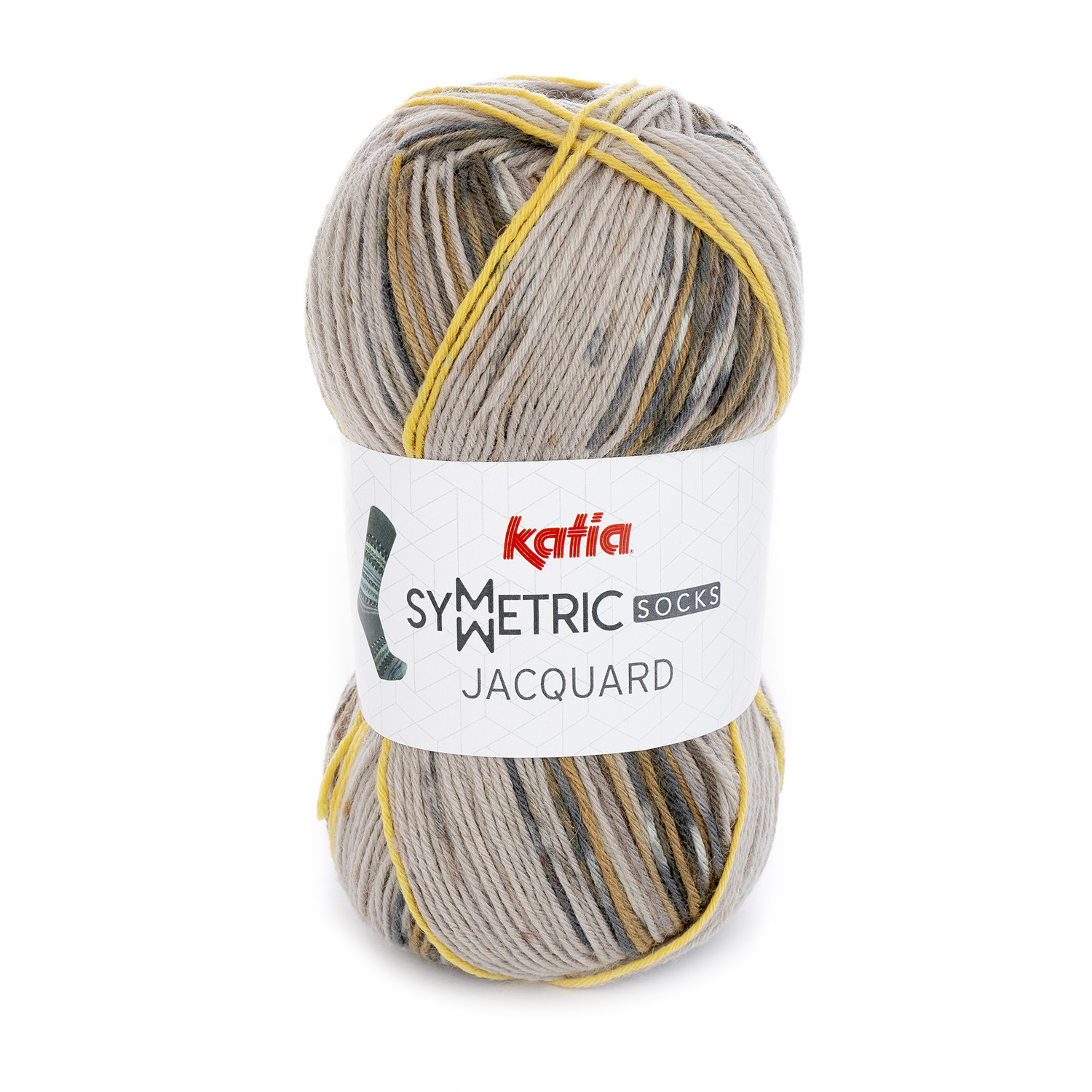Katia Symmetric Socks Wolle - 4fädiges Sockengarn Mit Farbverlauf