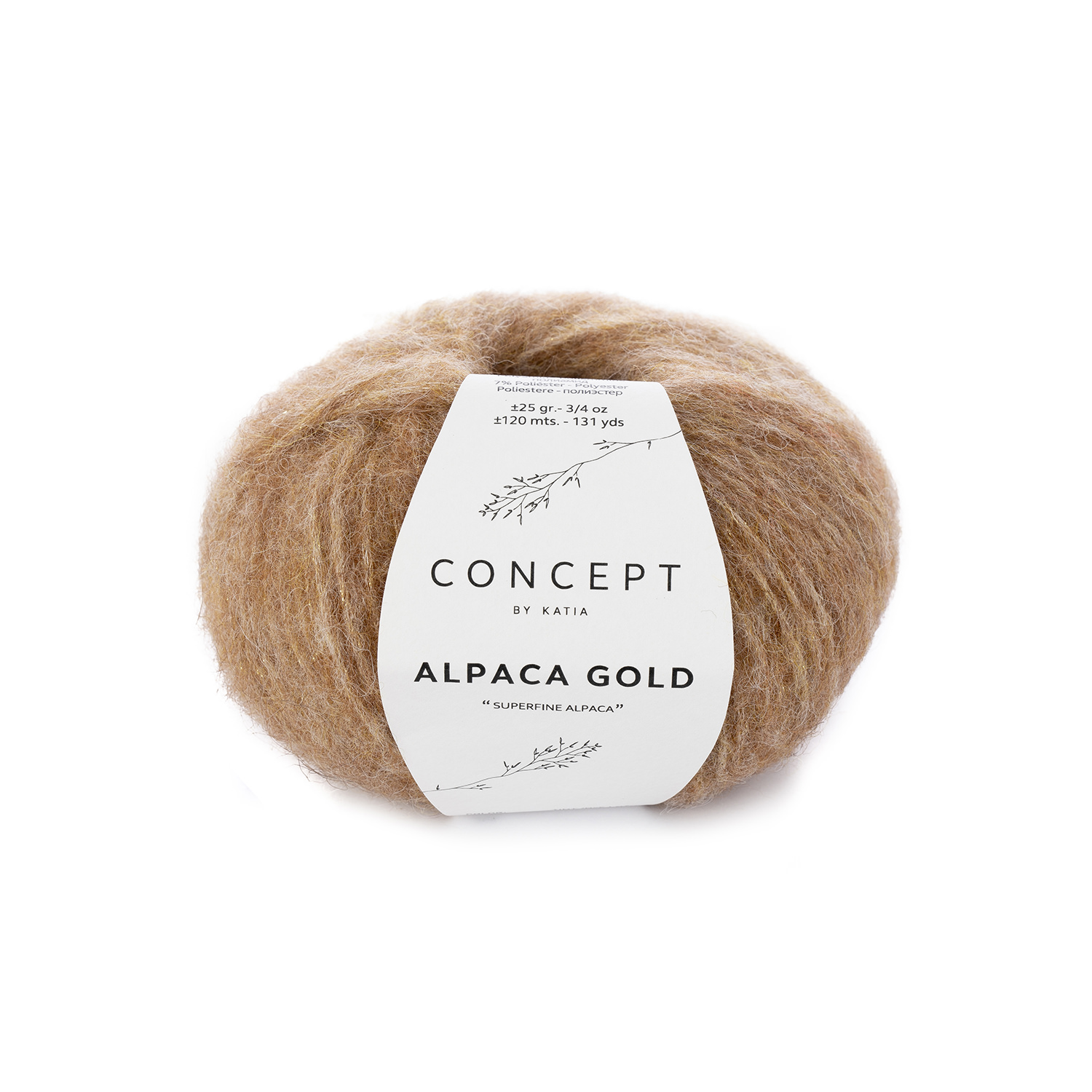 gold wool yarn