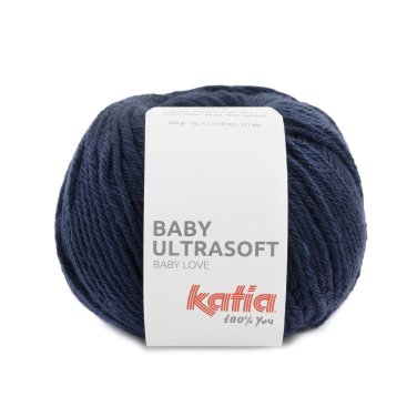 lana hilo babyultrasoft tejer acrilico poliamida azul oceano otono invierno katia 82 p