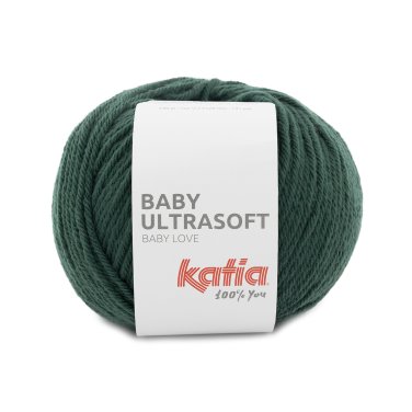 lana hilo babyultrasoft tejer acrilico poliamida verde pino otono invierno katia 78 p