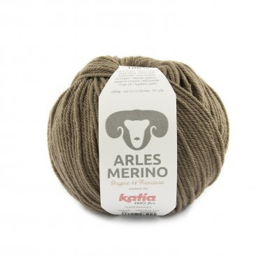 garn wolle arlesmerino stricken merino fine rehbraun herbst winter katia 60 p