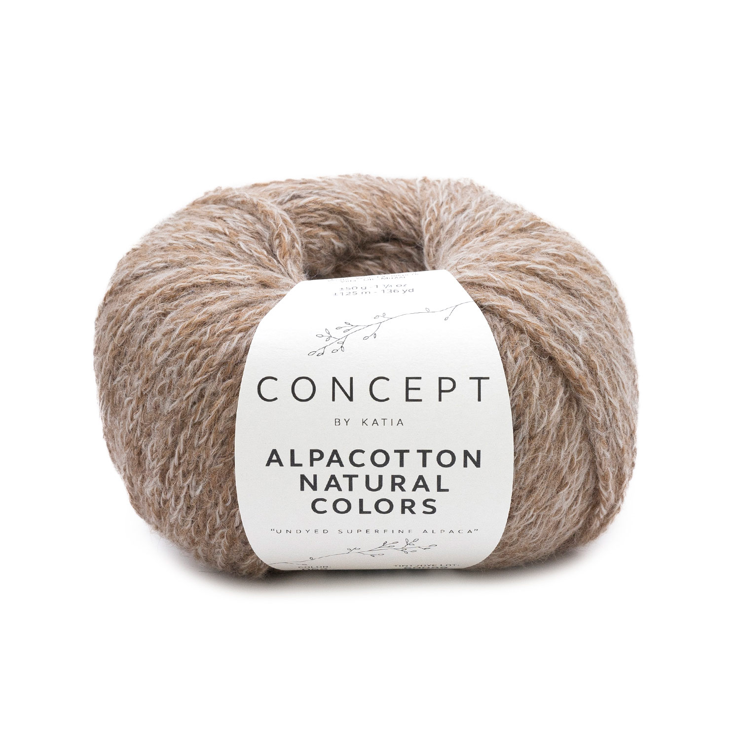Concept by Katia ALPACOTTON NATURAL COLORS