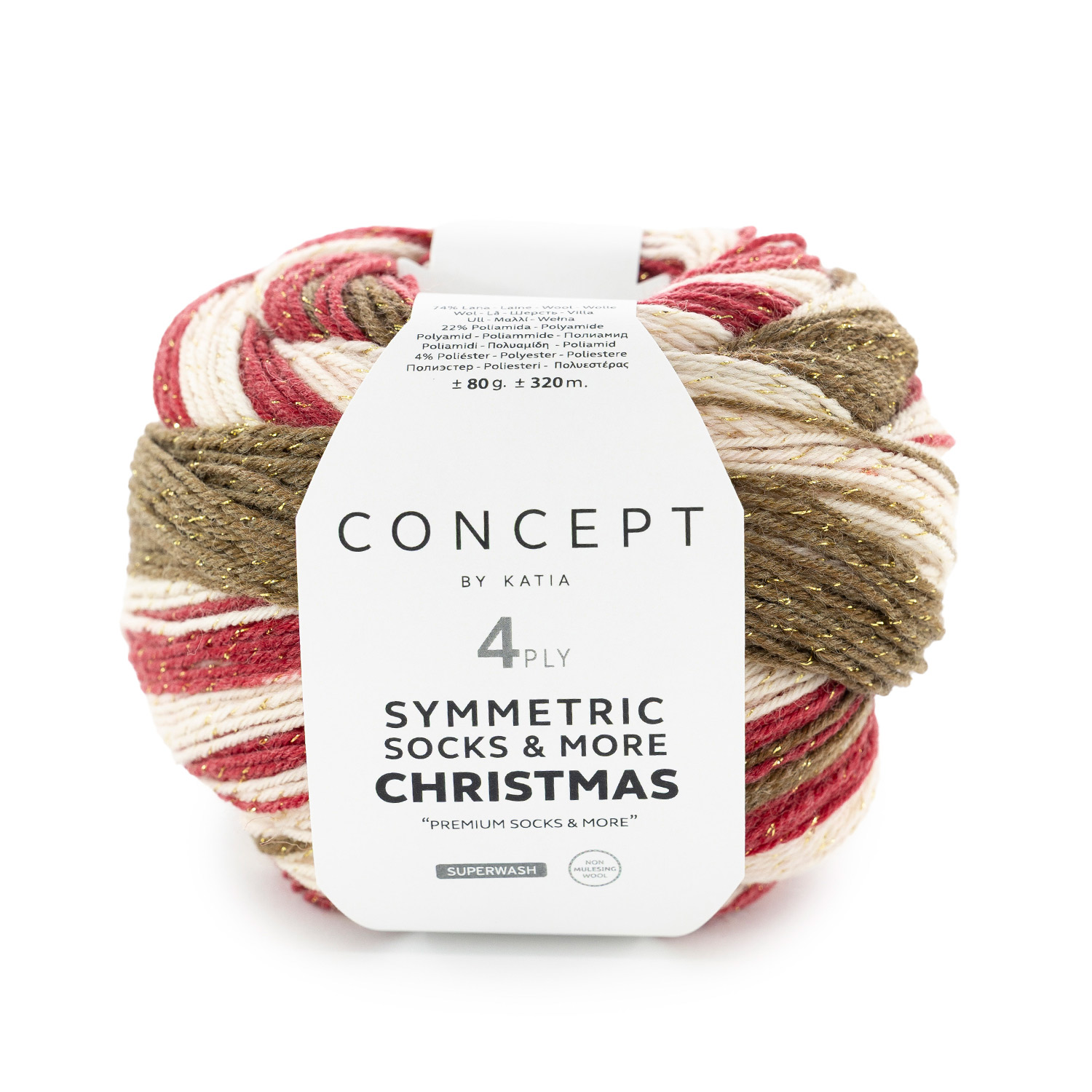 Concept by Katia SYMMETRIC SOCKS - CHRISTMAS