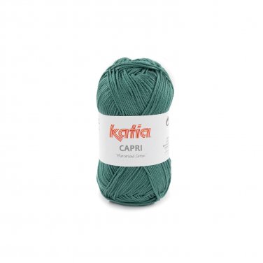 lana hilo capri tejer algodon mercerizado verde menta primavera verano katia 82179 p