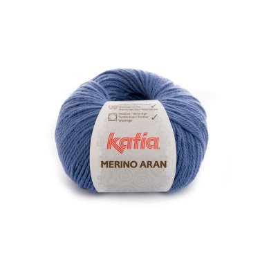 lana hilo merinoaran tejer merino superwash acrilico azul otono invierno katia 45 p