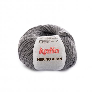lana hilo merinoaran tejer merino superwash acrilico gris medio otono invierno katia 69 p