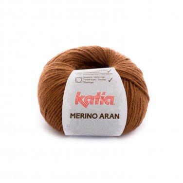 lana hilo merinoaran tejer merino superwash acrilico marron claro otono invierno katia 37 p