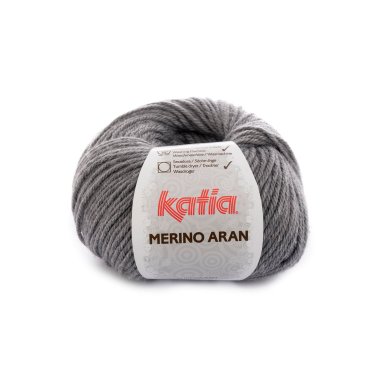 wol garens merinoaran breien merino superwash acryl medium grijs herfst winter katia 69 p