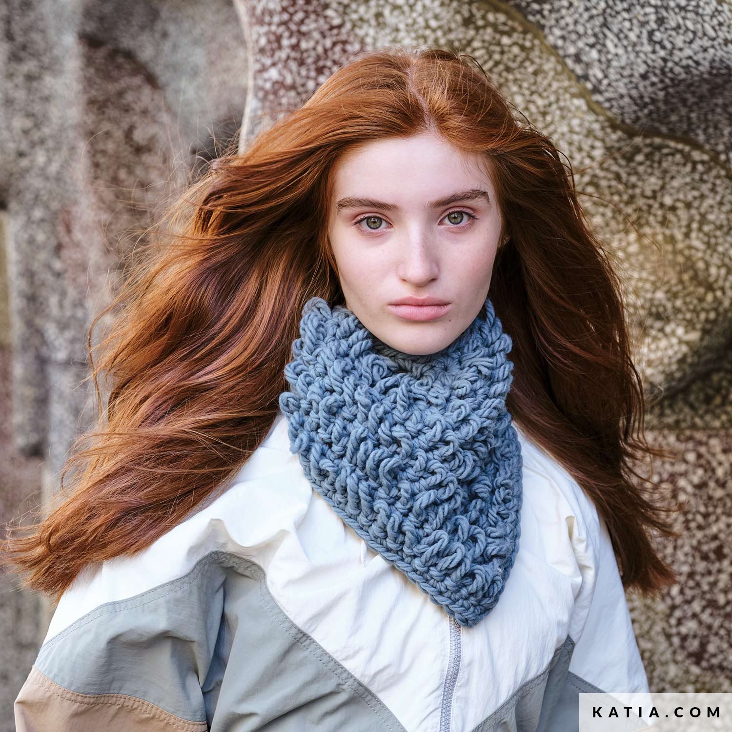 cuellos de lana para mujer