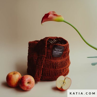 patron tejer punto ganchillo mujer tote bag primavera verano katia 5033 3 p