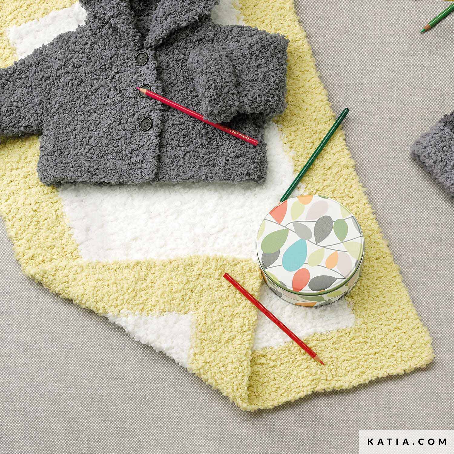 Couverture Bebe Layette Automne Hiver Modeles Katia Com Couverture Bebe Layette Automne Hiver Modeles Katia Com