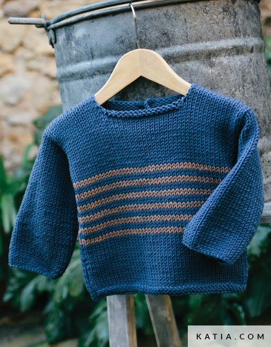 Baby Knitting Patterns Baby Pullover Stricken Muster