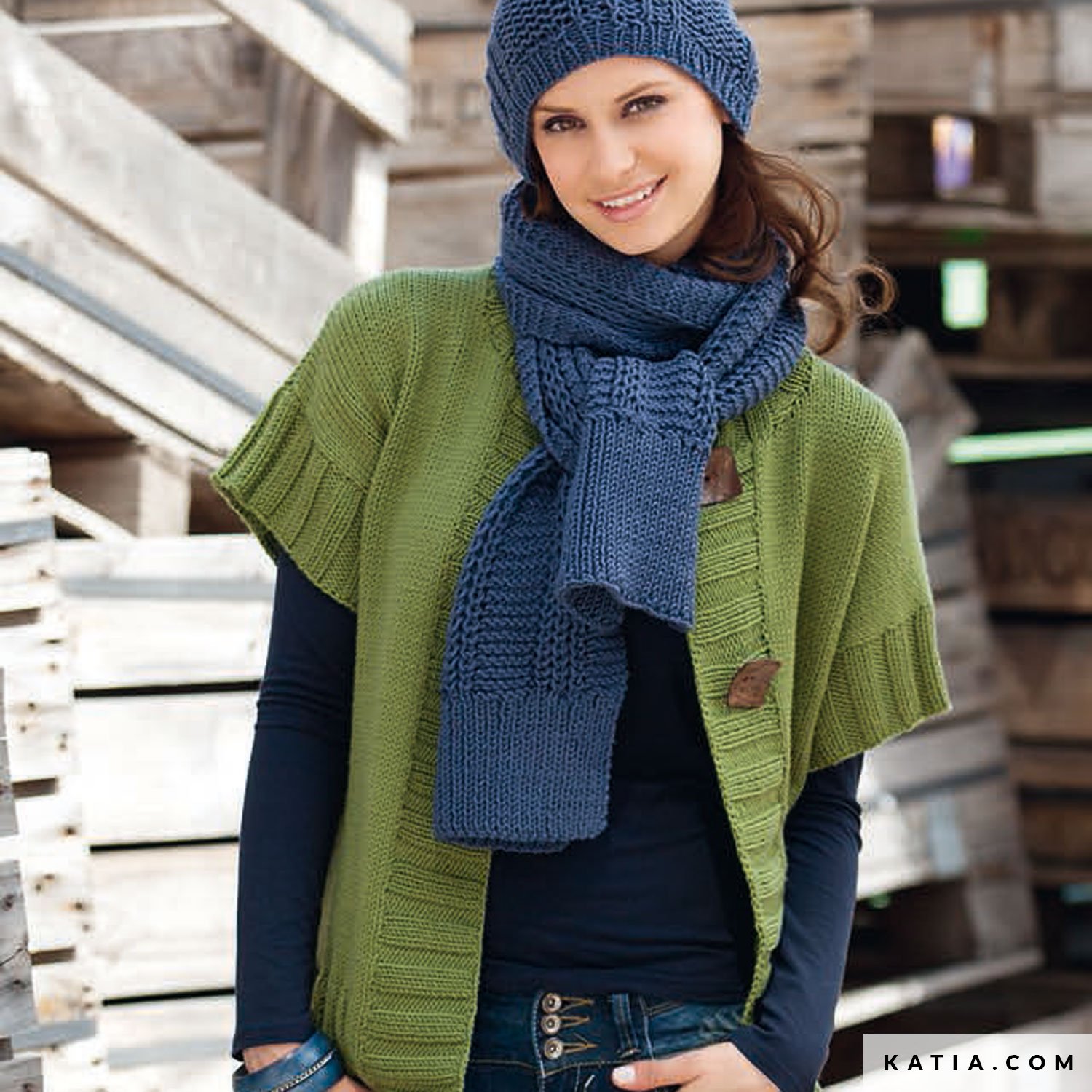 Sciarpa Donna XXL In Acrilico Tartan - Stola Oversize 190x70cm, Per