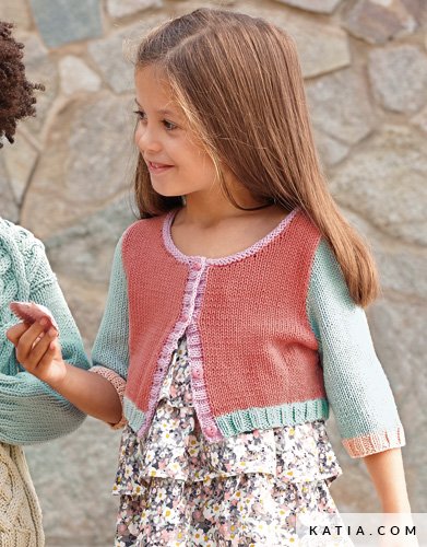 Jacket - Kids - Spring / Summer - models & patterns | Katia.com