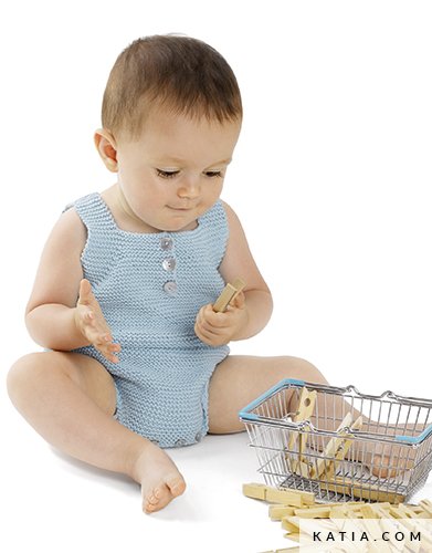 Barboteuse Layette Printemps Ete Modeles Patrons Katia Com
