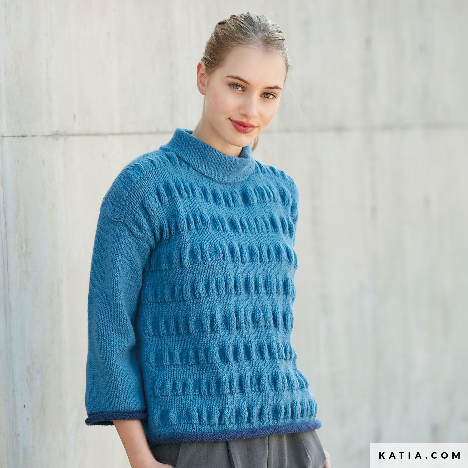 Sweater - Woman - Autumn / Winter - models & patterns | Katia.com