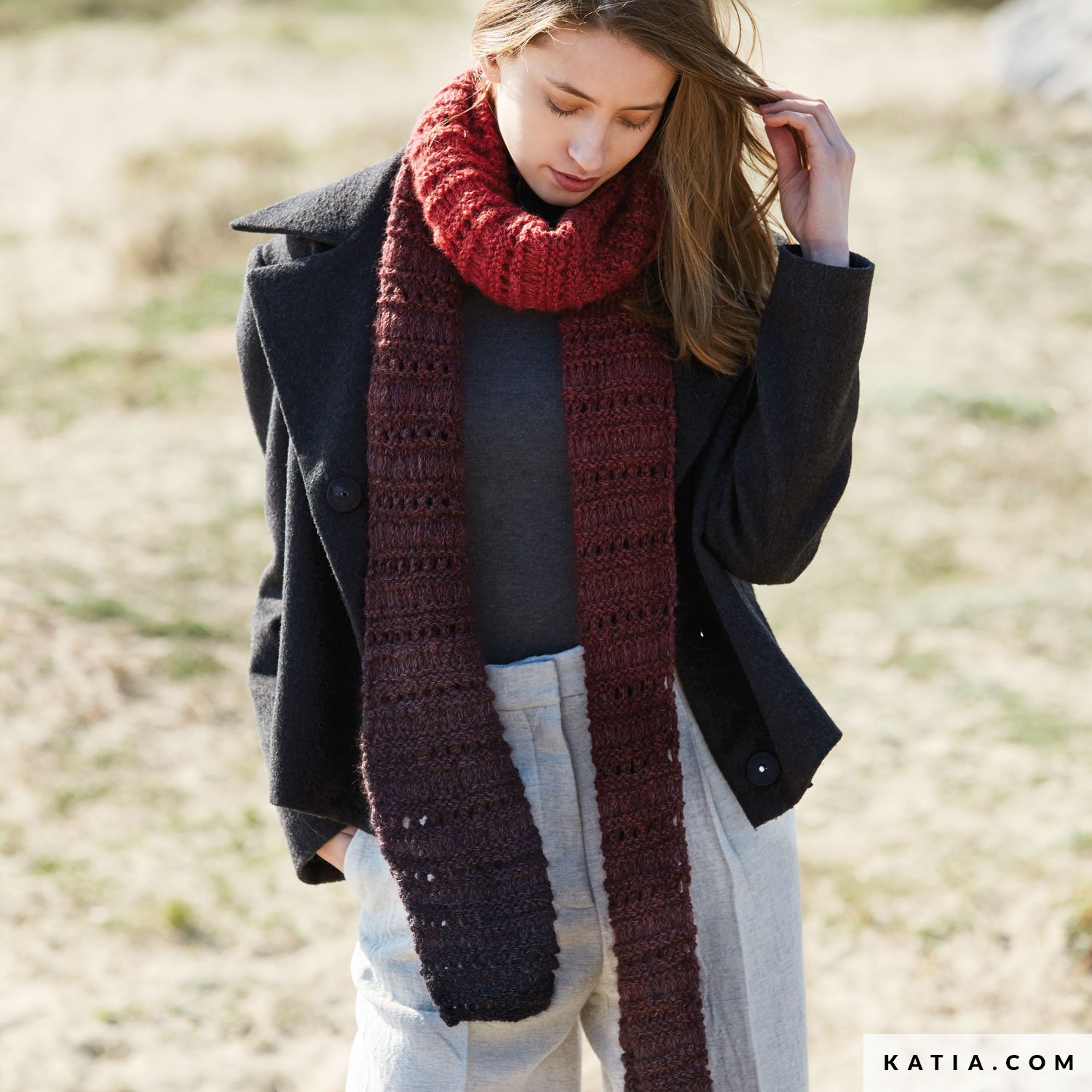 Bufanda Mujer Otoño / Invierno - patrones | Katia.com