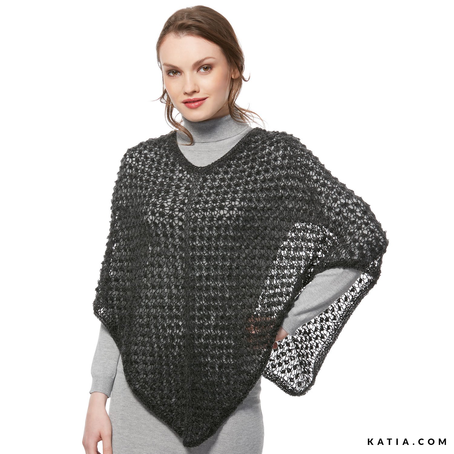Poncho Mujer Otoño / Invierno patrones