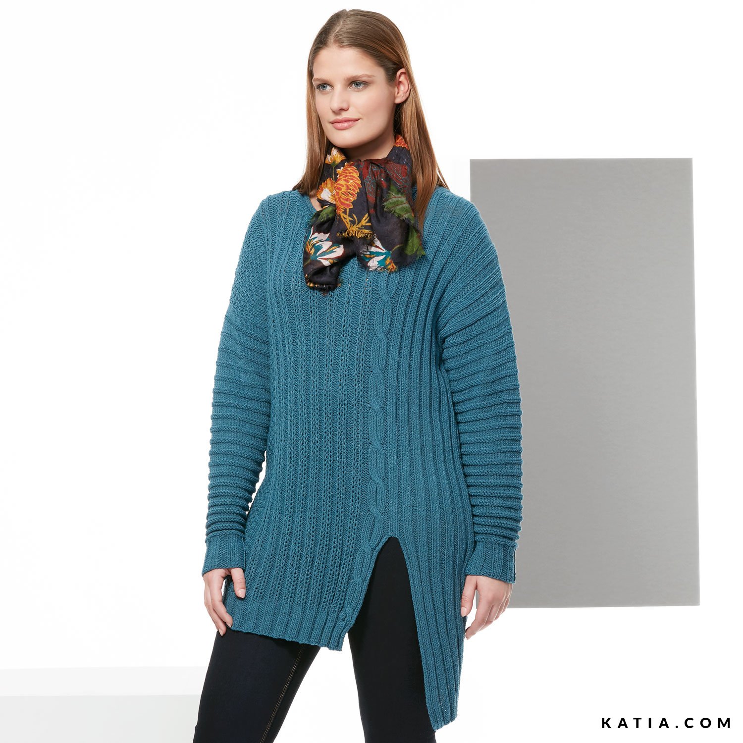 Pull Femme Automne-hiver - Col Rond, Manches Longues, Ample Et Chaud - Coton Doux, Plusieurs Couleurs - 3