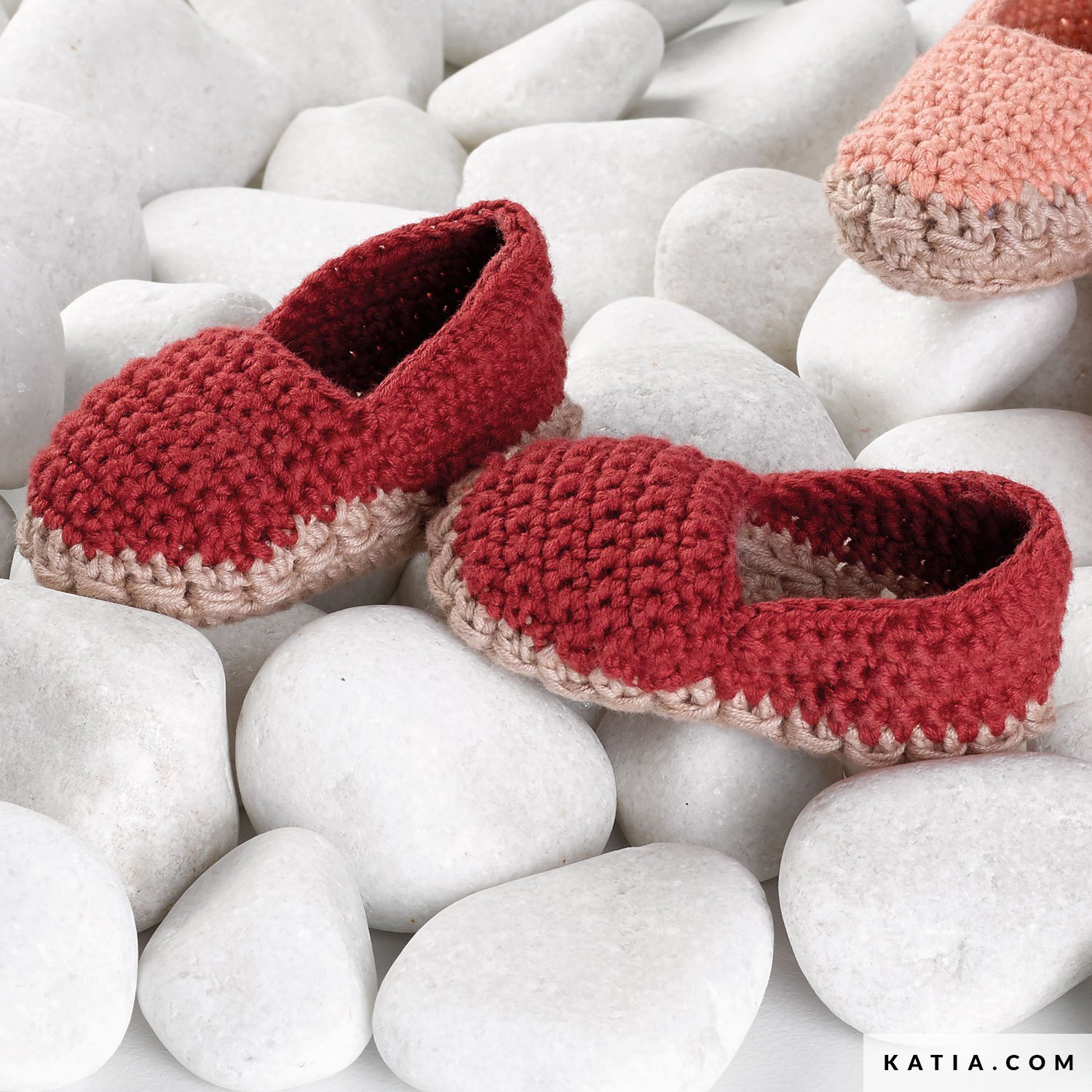 Chaussons Chaussettes Bébé en tricot de coton biologique