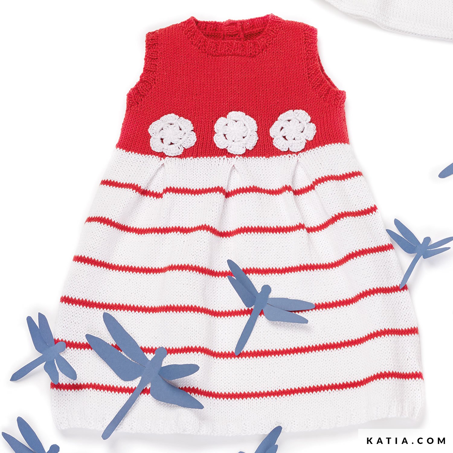 baby jurk breien patroon jurk baby lente zomer modellen patronen katia baby jurk breien patroon jurk baby lente zomer modellen patronen katia