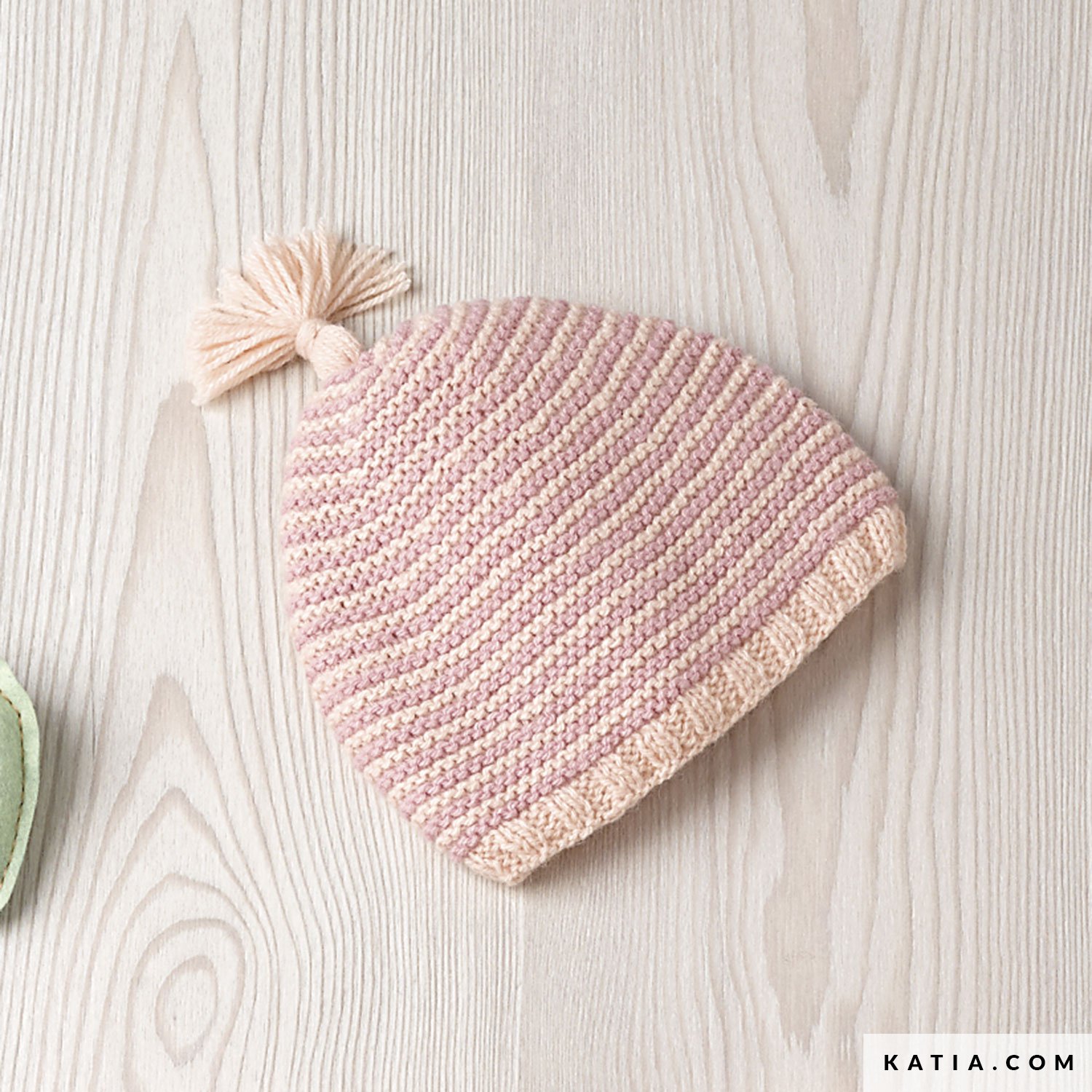 Gorro Bebe Otono Invierno patrones Katia